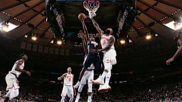 NEW YORK, NY - OCTOBER 30: Emmanuel Mudiay