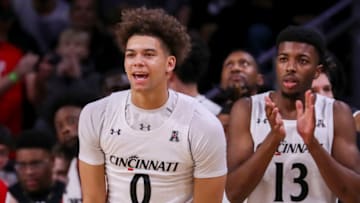 Cincinnati Bearcats guard Daniel Skillings reacts after the victory over the Tulane Green Wave at Fifth Third Arena. USA Today.