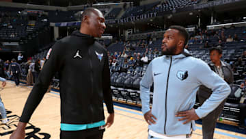 Charlotte Hornets Bismack Biyombo (Photo by Joe Murphy/NBAE via Getty Images)