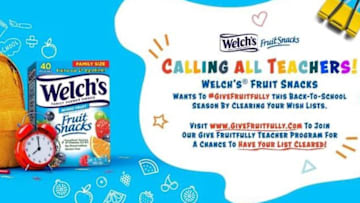 Welch's Fruit Snacks Give Fruitfully program, photo provided by Welch's Fruit Snacks