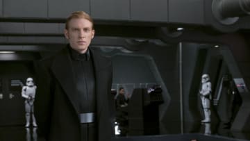 Star Wars: The Last Jedi..General Hux (Domhnall Gleeson) ..Photo: David James..©2017 Lucasfilm Ltd. All Rights Reserved.