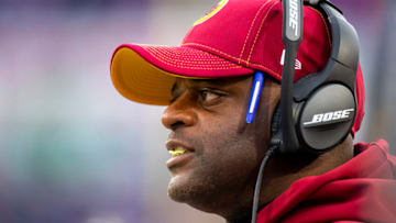 Does Ike Hilliard move the needle as the Auburn football WR coach? (Photo by Brett Carlsen/Getty Images)