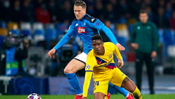 Junior Firpo, Barcelona (Photo by Pedro Salado/Quality Sport Images/Getty Images)