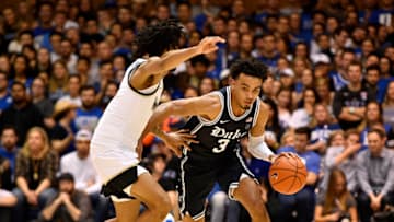 Duke basketball point guard Tre Jones (Photo by Grant Halverson/Getty Images)