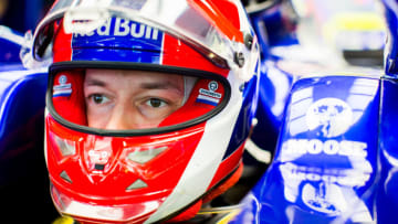 SOCHI, RUSSIA - SEPTEMBER 27: Daniil Kvyat of Scuderia Toro Rosso and Russia during practice for the F1 Grand Prix of Russia at Sochi Autodrom on September 27, 2019 in Sochi, Russia. (Photo by Peter Fox/Getty Images)