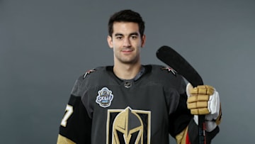 ST LOUIS, MISSOURI - JANUARY 24: Max Pacioretty #67 of the Vegas Golden Knights poses for a portrait ahead of the 2020 NHL All-Star Game at Enterprise Center on January 24, 2020 in St Louis, Missouri. (Photo by Jamie Squire/Getty Images)