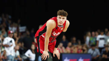 Charlotte Hornets LaMelo Ball (Photo by Anthony Au-Yeung/Getty Images)
