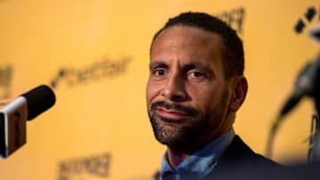 LONDON, ENGLAND - SEPTEMBER 19: Rio Ferdinand during a press conference at The Town Hall Hotel on September 19, 2017 in London, England. Retired England international footballer Rio Ferdinand announced at the press conference that he is training to become a professional boxer. Ferdinand will fight a succession of bouts in 2017 and 2018 with the ultimate aim to box for a title belt. (Photo by Chris J Ratcliffe/Getty Images)