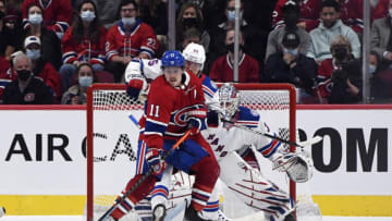 Oct 16, 2021; Montreal, Quebec, CAN; Montreal Canadiens Brendan Gallagher. Mandatory Credit: Eric Bolte-USA TODAY Sports