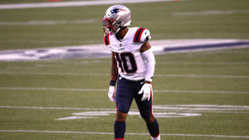 Patriots WR Damiere Byrd (Photo by Abbie Parr/Getty Images)