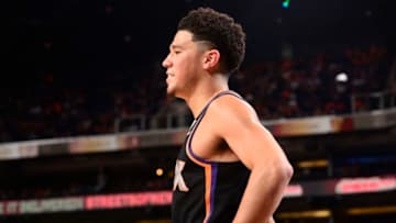 Devin Booker Phoenix Suns (Photo by Barry Gossage/NBAE via Getty Images)