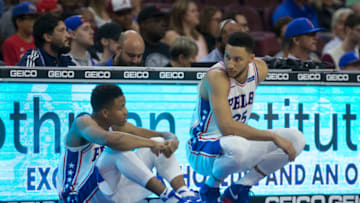 Ben Simmons | Philadelphia 76ers, Markelle Fultz (Photo by Mitchell Leff/Getty Images)