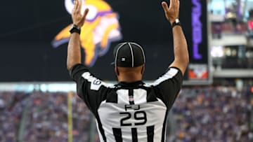 MINNEAPOLIS, MN - NOVEMBER 20: Field Judge Adrian Hill