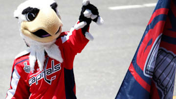 Slapshot, Washington Capitals Mandatory Credit: Amber Searls-USA TODAY Sports