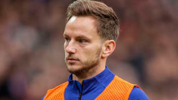 VALENCIA, SPAIN - JANUARY 25: Ivan Rakitic of FC Barcelona during the La Liga Santander match between Valencia v FC Barcelona at the Estadio de Mestalla on January 25, 2020 in Valencia Spain (Photo by David S. Bustamante/Soccrates/Getty Images)