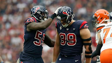 J.J. Watt #99 of the Houston Texans (Photo by Tim Warner/Getty Images)