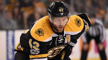 BOSTON, MA - APRIL 6: David Backes