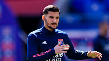 Lyon, Houssem Aouar (Photo by Marcio Machado/Eurasia Sport Images/Getty Images)