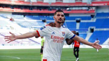 Lyon, Houssem Aouar (Photo by Catherine Steenkeste/Getty Images)