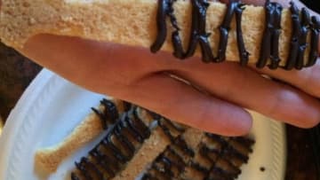 Negan's Lucille Cookies by Theresa Spano: Fan Spotlight - Photo Credit: Theresa Spano with permission Twitter user @https://twitter.com/littleteesa