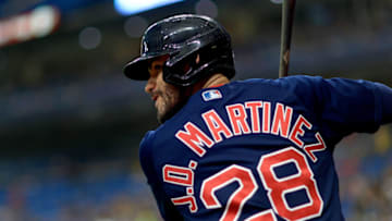 J.D. Martinez #28 of the Boston Red Sox (Photo by Mike Ehrmann/Getty Images)