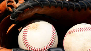 CHICAGO - MAY 13: A detailed view of official Major League baseballs as seen during batting practice prior to the Chicago White Sox game against the New York Yankees on May 13, 2022 at Guaranteed Rate Field in Chicago, Illinois. (Photo by Ron Vesely/Getty Images)