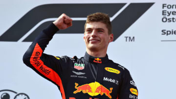 SPIELBERG, AUSTRIA - JULY 01: Race winner Max Verstappen of Netherlands and Red Bull Racing (Photo by Mark Thompson/Getty Images)