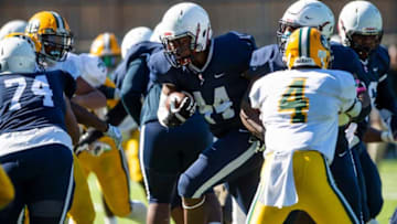 Auburn footballPark Crossing's Khurtiss Perry (44) runs the ball into the end zone for a touchdown at Cramton Bowl in Montgomery, Ala., on Friday, Oct. 30, 2020. Jeff Davis defeated Park Crossing 30-29.