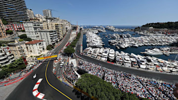 MONTE-CARLO, MONACO - MAY 28: A general view of the action showing Felipe Massa of Brazil driving the (19) Williams Martini Racing Williams FW40 Mercedes (left) Pascal Wehrlein of Germany driving the (94) Sauber F1 Team Sauber C36 Ferrari and Jenson Button of Great Britain driving the (22) McLaren Honda Formula 1 Team McLaren MCL32 during the Monaco Formula One Grand Prix at Circuit de Monaco on May 28, 2017 in Monte-Carlo, Monaco. (Photo by Mark Thompson/Getty Images)