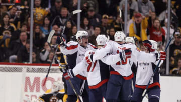 Alex Ovechkin Matt Bradley (Photo by Elsa/Getty Images)