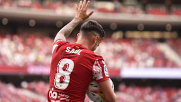 Saul Niguez of Atletico de Madrid (Photo by Denis Doyle/Getty Images)