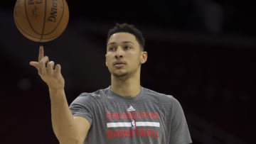 Ben Simmons, the first overall pick of the 2015 NBA Draft, has yeto to appear in a regular season game for the Philadelphia 76ers.(Photo by Mitchell Leff/Getty Images)
