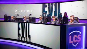 Los Angeles, California - February 8: --- during 2020 LCS Spring Split at the LCS Arena on February 8, 2020 in Los Angeles, California, USA.. (Photo by Colin Young-Wolff/Riot Games)