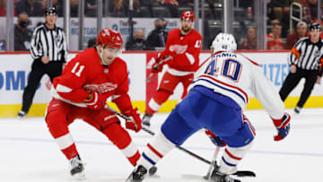 Nov 13, 2021; Detroit, Michigan, USA; Montreal Canadiens. Mandatory Credit: Rick Osentoski-USA TODAY Sports