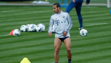 Bayern Munich's Thiago (Photo by Roland Krivec/DeFodi Images via Getty Images)