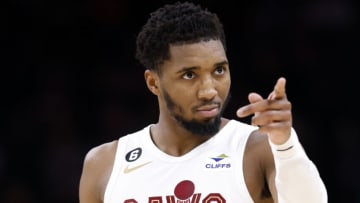 Donovan Mitchell, Cleveland Cavaliers. (Photo by Chris Coduto/Getty Images)