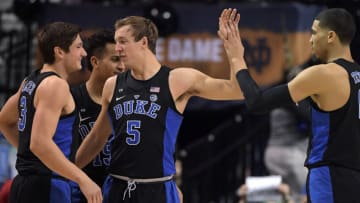 Duke basketball guard Luke Kennard (Photo by Lance King/Getty Images)