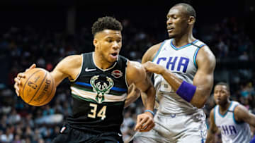 Milwaukee Bucks Giannis Antetokounmpo. (Photo by Jacob Kupferman/Getty Images)