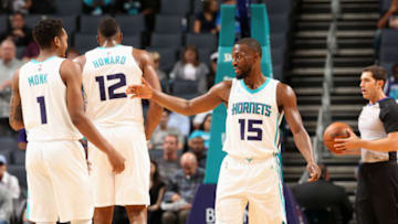 CHARLOTTE, NC - OCTOBER 13: Kemba Walker