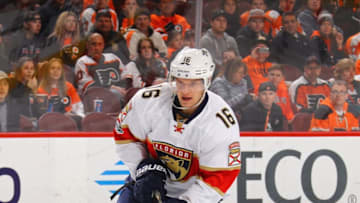 PHILADELPHIA, PA - MARCH 02: Aleksander Barkov