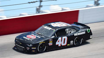 DARLINGTON, SC - AUGUST 31: Chad Finchum, NASCAR Xfinity Series driver of the #40 MBM Motorsports/TLC Resorts Chevrolet (Photo by Jared C. Tilton/Getty Images)