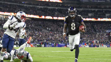 Lamar Jackson, Baltimore Ravens. Mandatory Credit: Douglas DeFelice-USA TODAY Sports