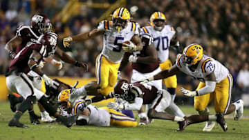 BATON ROUGE, LA - NOVEMBER 25: Derrius Guice