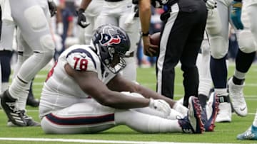 Houston Texans left tackle Laremy Tunsil (Photo by Tim Warner/Getty Images)