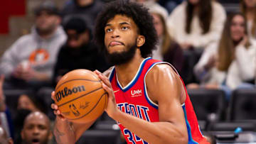 Detroit Pistons forward Marvin Bagley III Credit: Raj Mehta-USA TODAY Sports