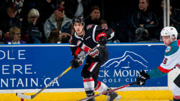 KELOWNA, CANADA - JANUARY 18: Josh Brook