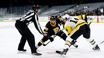 David Krejci #46 of the Boston Bruins. (Photo by Maddie Meyer/Getty Images)