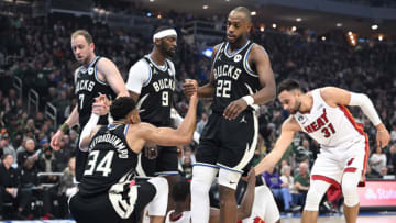 Apr 16, 2023; Milwaukee, Wisconsin, USA; Mandatory Credit: Michael McLoone-USA TODAY Sports