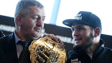 Abdulmanap Nurmagomedov (KIRILL KUDRYAVTSEV/AFP via Getty Images)