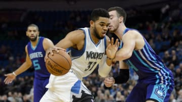 MINNEAPOLIS, MN - NOVEMBER 15: Karl-Anthony Towns (Photo by Hannah Foslien/Getty Images)